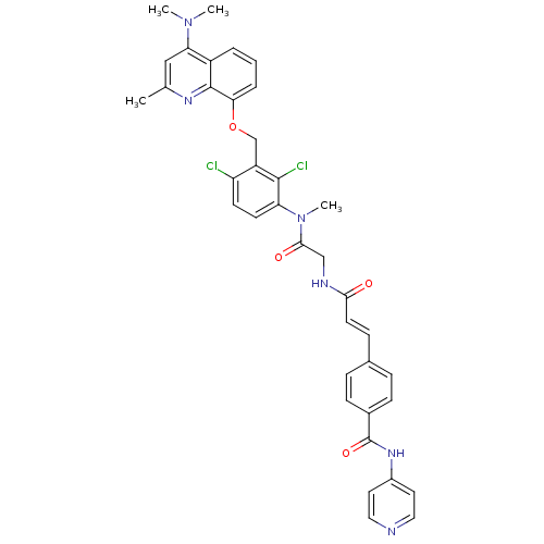 Chemical structure of BindingDB Monomer ID 50146101