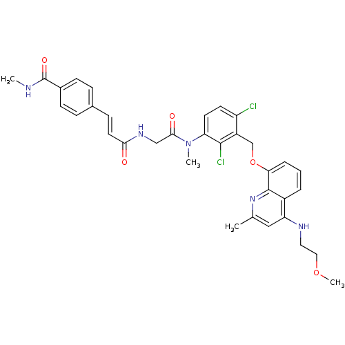 Chemical structure of BindingDB Monomer ID 50146105