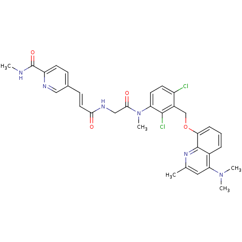 Chemical structure of BindingDB Monomer ID 50146106