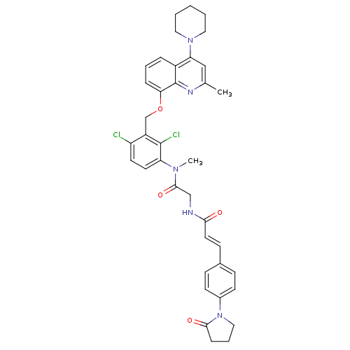 Chemical structure of BindingDB Monomer ID 50146121