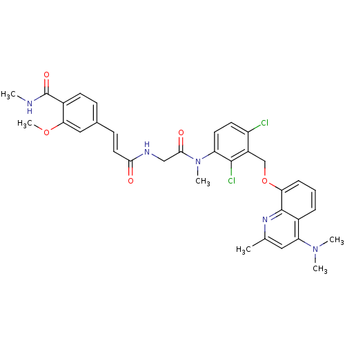 Chemical structure of BindingDB Monomer ID 50146124