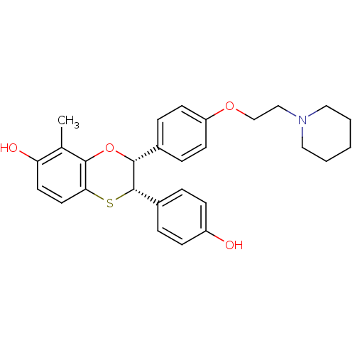 Chemical structure of BindingDB Monomer ID 50146256