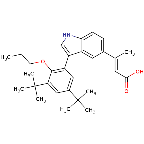 Chemical structure of BindingDB Monomer ID 50146327