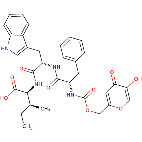 Chemical structure of BindingDB Monomer ID 50146417