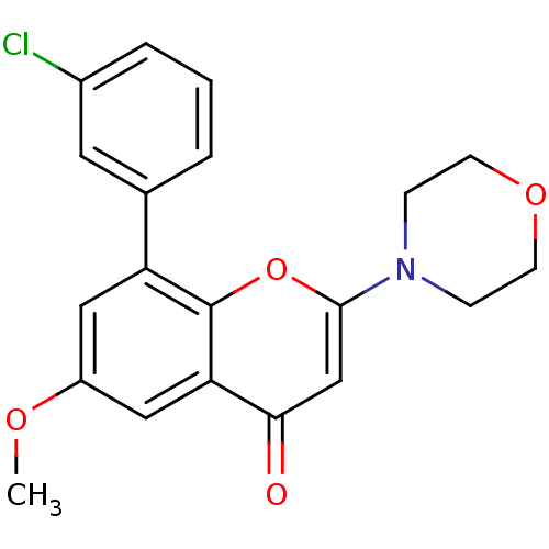 Chemical structure of BindingDB Monomer ID 50146421