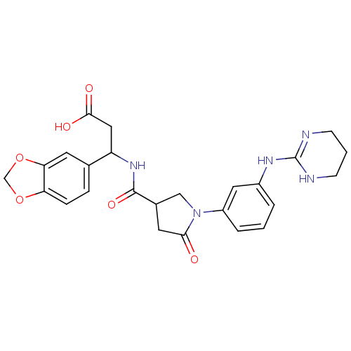 Chemical structure of BindingDB Monomer ID 50146497