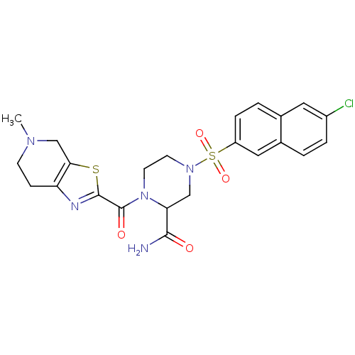 Chemical structure of BindingDB Monomer ID 50146536