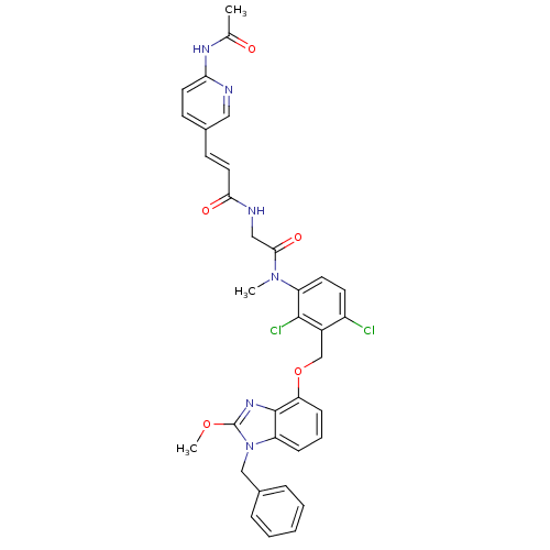 Chemical structure of BindingDB Monomer ID 50146896