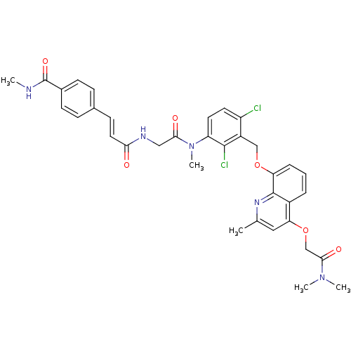 Chemical structure of BindingDB Monomer ID 50146898