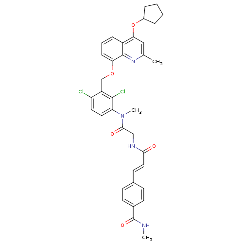 Chemical structure of BindingDB Monomer ID 50146904