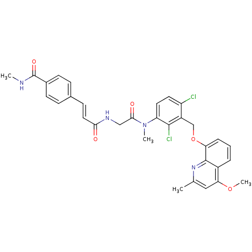 Chemical structure of BindingDB Monomer ID 50146905