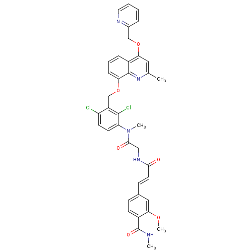 Chemical structure of BindingDB Monomer ID 50146906