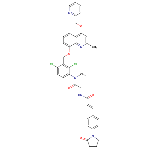 Chemical structure of BindingDB Monomer ID 50146911