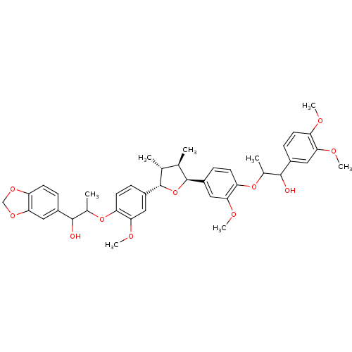 Chemical structure of BindingDB Monomer ID 50147177