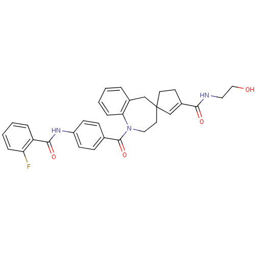 Chemical structure of BindingDB Monomer ID 50147223