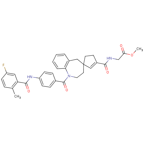 Chemical structure of BindingDB Monomer ID 50147230
