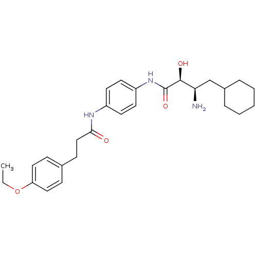 Chemical structure of BindingDB Monomer ID 50147340
