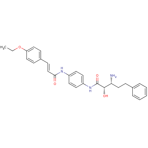 Chemical structure of BindingDB Monomer ID 50147352