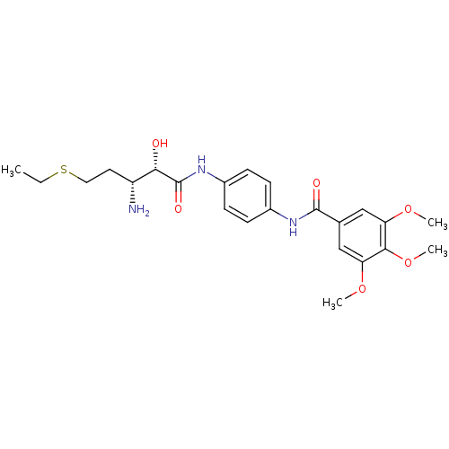 Chemical structure of BindingDB Monomer ID 50147356