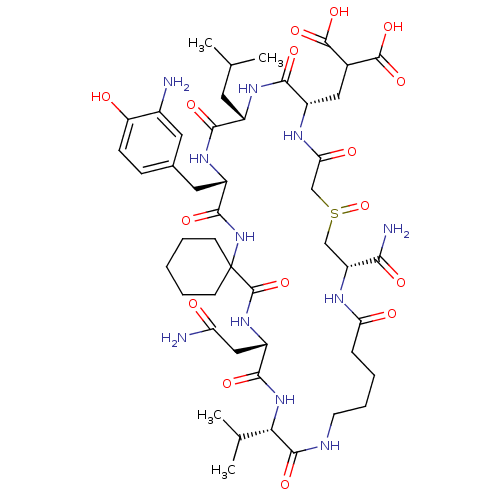 Chemical structure of BindingDB Monomer ID 50147391