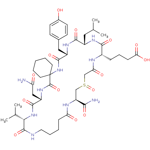 Chemical structure of BindingDB Monomer ID 50147392