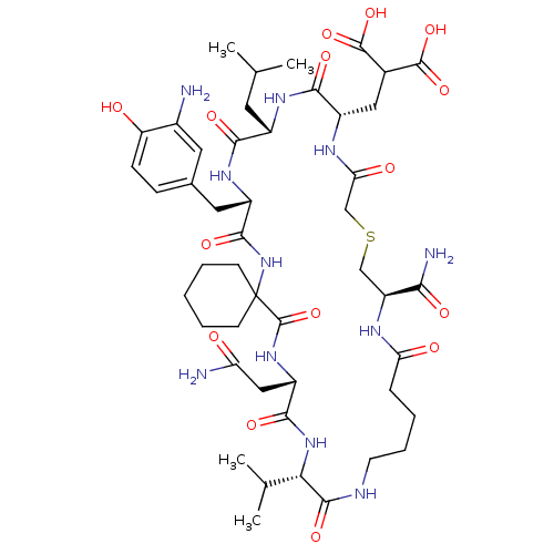 Chemical structure of BindingDB Monomer ID 50147393