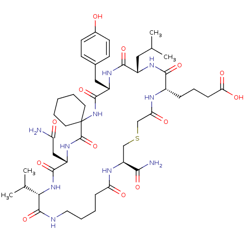Chemical structure of BindingDB Monomer ID 50147394