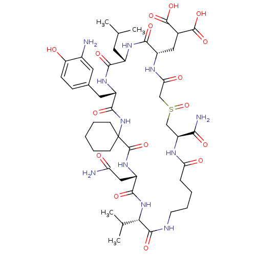 Chemical structure of BindingDB Monomer ID 50147397