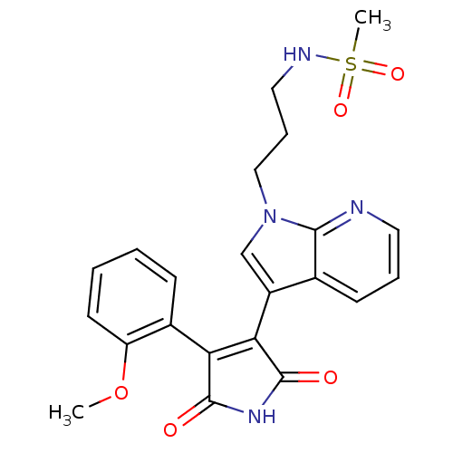 Chemical structure of BindingDB Monomer ID 50147459