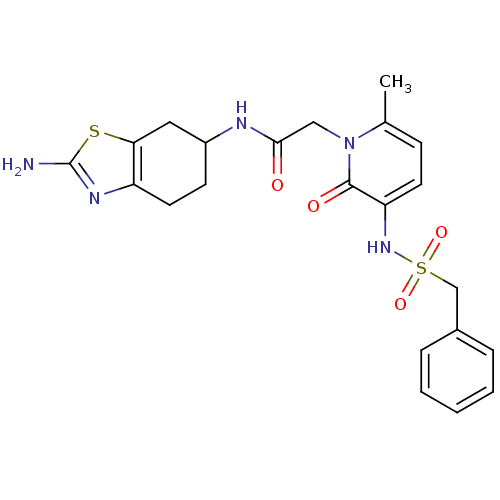 Chemical structure of BindingDB Monomer ID 50147483