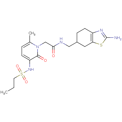 Chemical structure of BindingDB Monomer ID 50147484