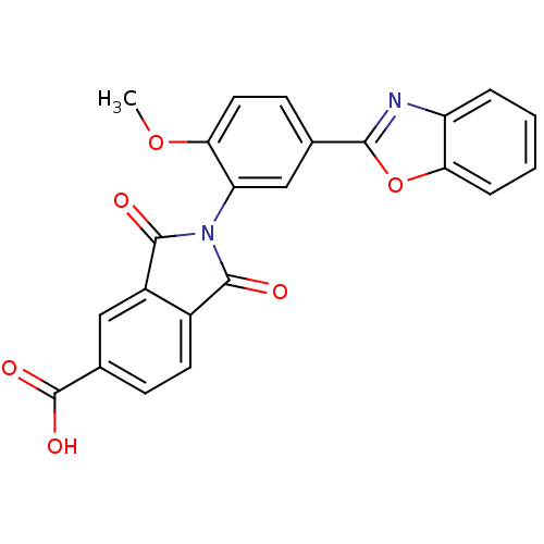 Chemical structure of BindingDB Monomer ID 50147543