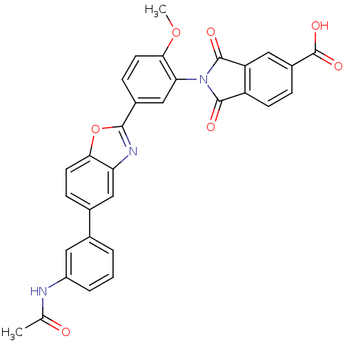 Chemical structure of BindingDB Monomer ID 50147547