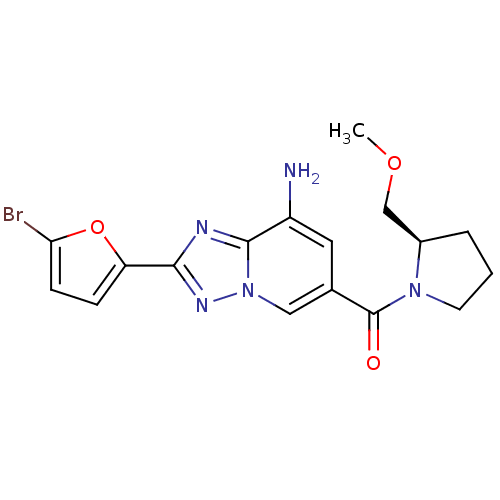 Chemical structure of BindingDB Monomer ID 50147636