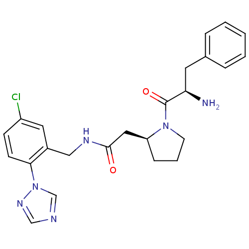 Chemical structure of BindingDB Monomer ID 50147804