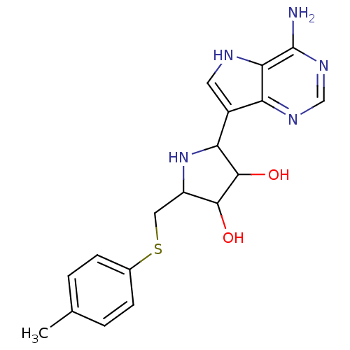 Chemical structure of BindingDB Monomer ID 50148134