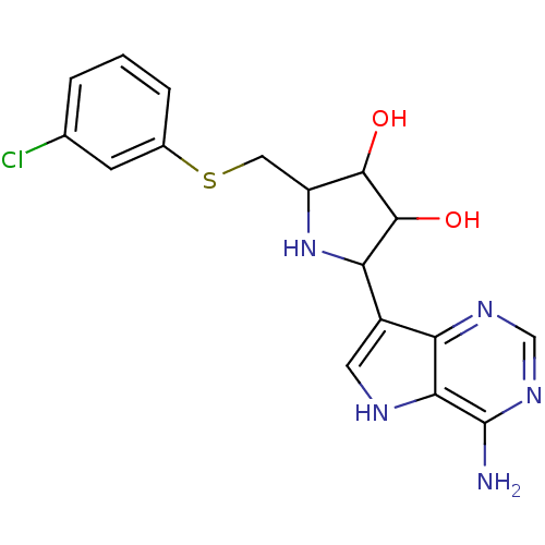 Chemical structure of BindingDB Monomer ID 50148141