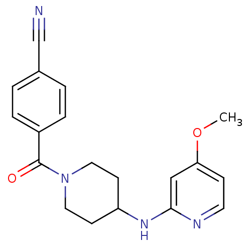 Chemical structure of BindingDB Monomer ID 50148167