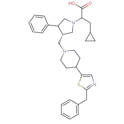 Chemical structure of BindingDB Monomer ID 50148286