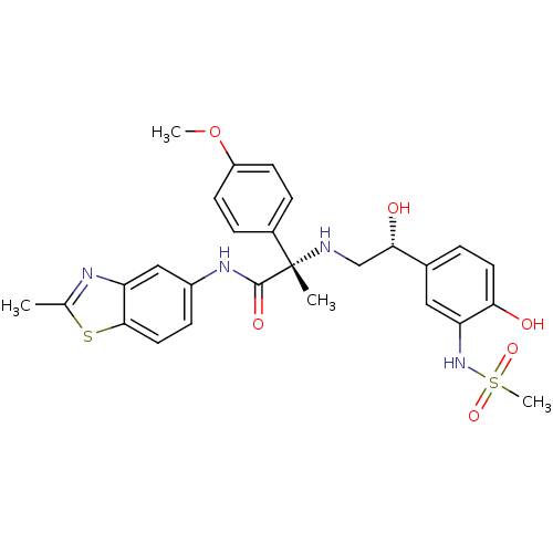 Chemical structure of BindingDB Monomer ID 50148487