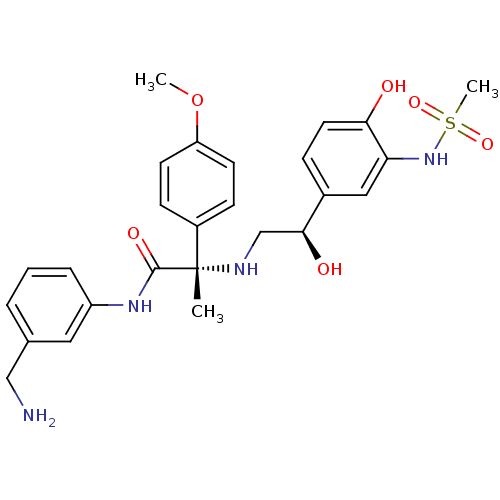 Chemical structure of BindingDB Monomer ID 50148494