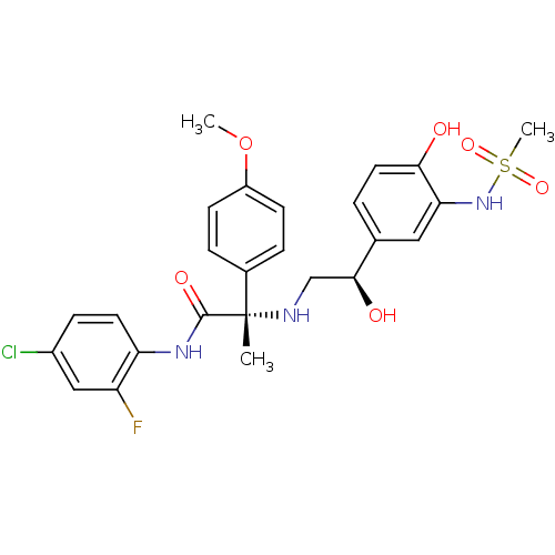 Chemical structure of BindingDB Monomer ID 50148523