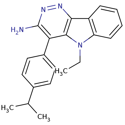 Chemical structure of BindingDB Monomer ID 50148821