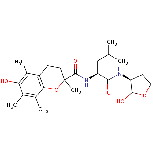 Chemical structure of BindingDB Monomer ID 50149199