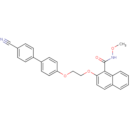 Chemical structure of BindingDB Monomer ID 50149220