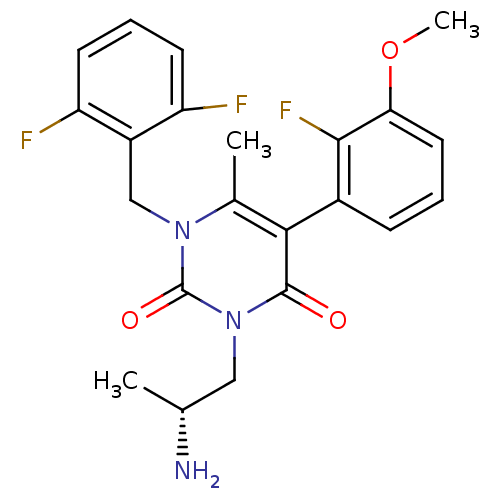 Chemical structure of BindingDB Monomer ID 50149253