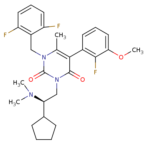 Chemical structure of BindingDB Monomer ID 50149255