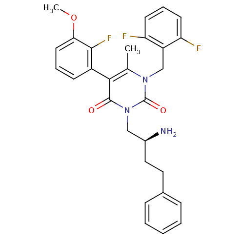 Chemical structure of BindingDB Monomer ID 50149257