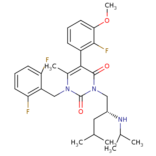 Chemical structure of BindingDB Monomer ID 50149260