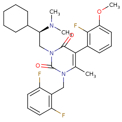 Chemical structure of BindingDB Monomer ID 50149262